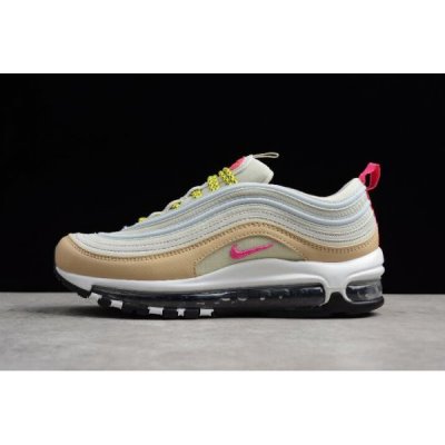 Nike Bayan Air Max 97 Og Beyaz / Açık Kahverengi / Pembe Koşu Ayakkabısı Türkiye - PF7ZF5PN